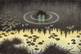 Kittelsen, Theodor: The Water Sprite (Nøkken)