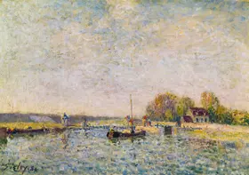 Sisley, Alfred: The Canal