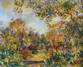 Renoir, Auguste: Landscape at Beaulieu