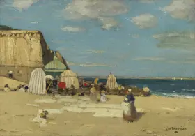 Morrice, James Wilson: The beach, St. Malo