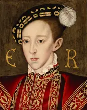 Scrots, Guillaume: Portrait of Edward VI (1537-53)