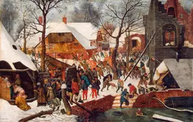Brueghel, Pieter, the elder: The Adoration of the Magi