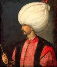 Italian school (16th century): Suleiman the Magnificent (1494-1566), Sultan of Turkey