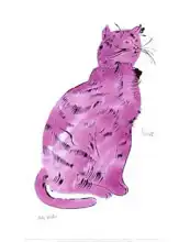 Warhol, Andy: Pink Sam (1954)