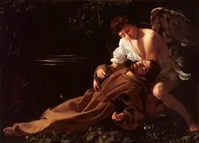 Caravaggio, M.: Francis of Assisi in ecstasy