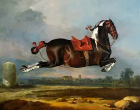 Hamilton, Johann Georg: The piebald horse 