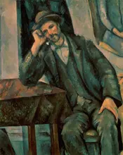 Cézanne, Paul: Man smoking pipe