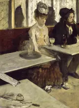 Degas, Edgar: The Café (Absinthe)