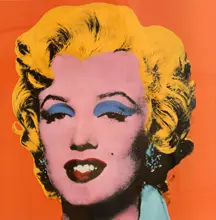 Warhol, Andy: Shot Orange Marilyn Monroe