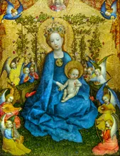 Lochner, Stephan: The Virgin of the Rose Bush