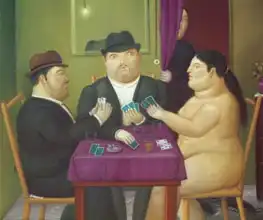 Botero, Fernando: Card Players