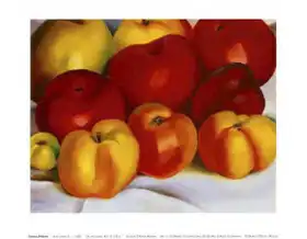 Keeffe, Georgia: Apple Family II