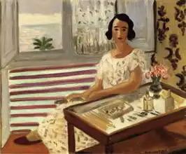 Matisse, Henri: Woman sitting at her hairdresser