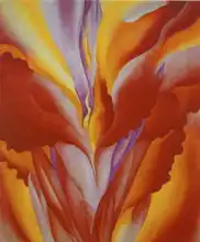 Keeffe, Georgia: Red Canna