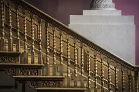 Wride, Linda: the decorated stairs
