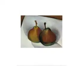 Keeffe, Georgia: Two pears