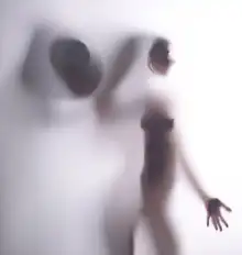 Katz, Izak: A woman in white