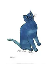 Warhol, Andy: One Blue Pussy