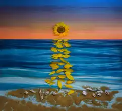 Dim, - Dimitar: July Morning - hippie still life