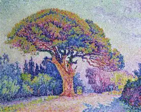 Signac, Paul: Pine trees in St. Tropez