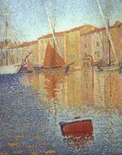 Signac, Paul: Red buoy