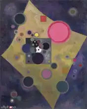 Kandinsky, Wassily: Accent en Rose