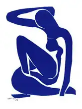 Matisse, Henri: Blue Act II.