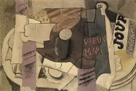 Picasso, Pablo: A bottle of old matolin liquor