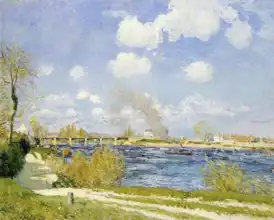 Sisley, Alfred: Bougival