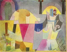 Klee, Paul: Landscape with black columns