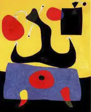 Miró, Joan: Sitting woman