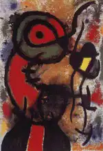 Miró, Joan: Character and bird