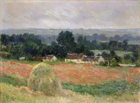 Monet, Claude: Harvest at Giverny