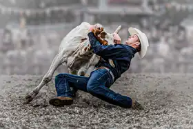 Ma, Frank: Steer Wrestling