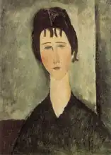 Modigliani, Amadeo: Jeune fille brune