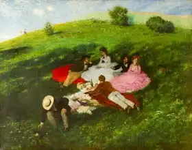 Szinyei Merse, Pal: May picnic