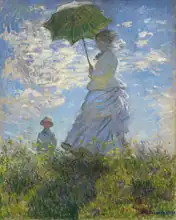 Monet, Claude: Ms. Monet and her son III.