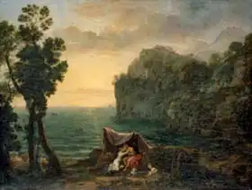 Lorrain, Claude: Landscape with Acis and Galatea