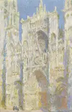 Monet, Claude: Rouen Cathedral (sun)