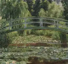 Claude, Monet: Japonský most s lekníny
