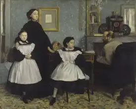 Degas, Edgar: The family of Mr. Bellelliho