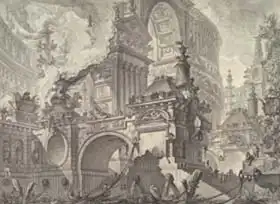 Piranesi, Giovanni Battista: Ancient Roman Harbor 