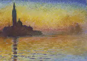 Monet, Claude: San Giorgio at dusk