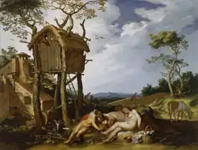 Bloemaert, Abraham: Biblical parable of the wheat and the tares