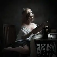 Franke, Ruth: evening and work is done