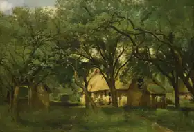 Corot, J. B. Camille: Toutainyho farm in Honfleur