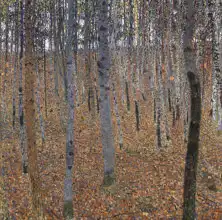Klimt, Gustav: Beech forest