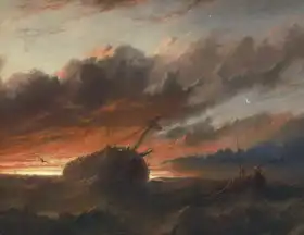 Danby, Francis: Ship wreck
