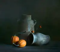 Catherine, W.: Pumpkin & Vase
