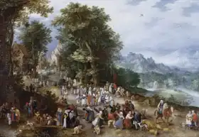 Brueghel, Jan, the elder: Flemish feast
